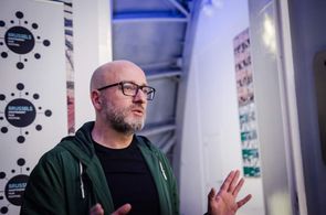 Kris De Meester at the Brussels Independent Film Festival