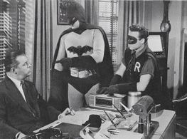Johnny Duncan, Robert Lowery, and Lyle Talbot in Batman and Robin (1949)