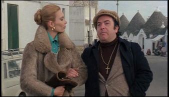 Lino Banfi and Nikki Gentile in The Schoolteacher Goes to Boys' High (1978)