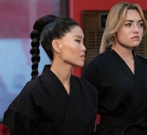 Peyton List and Alicia Hannah-Kim