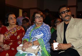 Jackie Shroff, Helen, and Asha Parekh