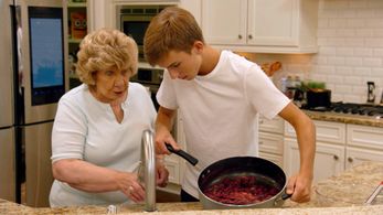 Grayson Chrisley and Faye Chrisley in Chrisley Knows Best: We Be Jammin' (2020)