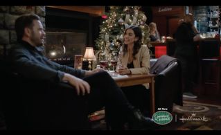 John Brotherton and Veronica Long in Lights, Camera, Christmas! (2022)