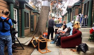 BTS on 'Evicted' film shoot