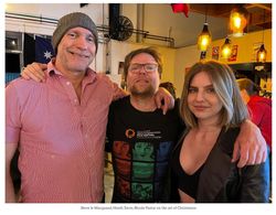 On set of “Christmess” 2022