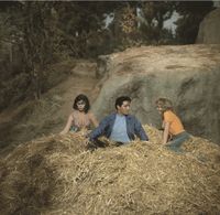 Elvis Presley, Pamela Austin, and Yvonne Craig in Kissin' Cousins (1964)