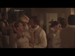 Still of Natasha Loring and Joseph Mawle in Women in Love (2011)