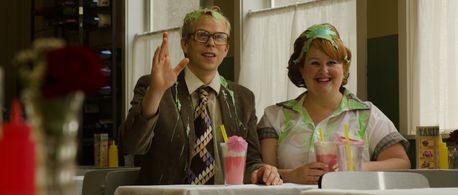 Still of Rick Paul van Mulligen and Eva van der Gucht in Jack Bestelt een broertje (2015)