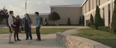 Tucker Albrizzi, Dino Petrera, Elanna White, and Jay Lee in Bully (2018)