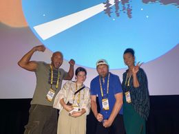 James Francis Ginty, Madison Vomastek, Fatima Loeliger, and Sydney James Harcourt