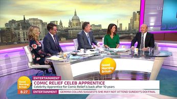 Piers Morgan, Alan Sugar, Susanna Reid, Richard Arnold, and Charlotte Hawkins in Good Morning Britain (2014)