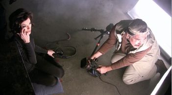 On the set of Scream of the Bikini