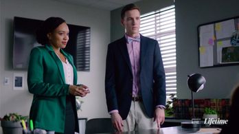 Tia Hendricks and Hart Morse in You Can't Take My Daughter (2020)