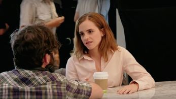 Emma Watson and James Ponsoldt in The Circle (2017)