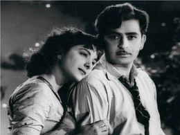 Nargis and Raj Kapoor in Chori Chori (1956)