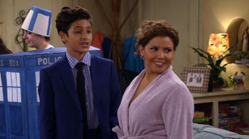 Justina Machado, Sheridan Pierce, and Marcel Ruiz in One Day at a Time (2017)