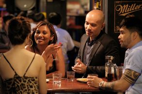 Quinn Carrillo, Mark Dionisio, and Neil Suarez in Showroom (2022)