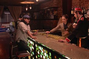 Rebecca Steele, Bank Tangjaitrong, and David Lind in Night Porter (2013)