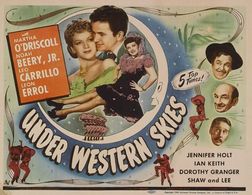 Noah Beery Jr., Irving Bacon, Leo Carrillo, Leon Errol, Dorothy Granger, and Martha O'Driscoll in Under Western Skies (1