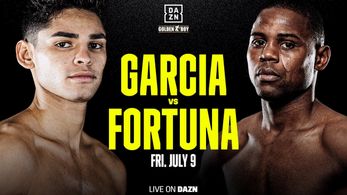 Javier Fortuna and Ryan Garcia in DAZN Boxing: 12 Rounds Super-Lightweight: Ryan Garcia vs. Javier Fortuna (2022)