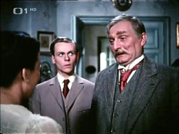 Eduard Cupák and Jirí Plachý in Mesíc nad rekou (1953)