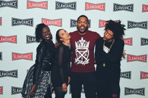 Rhaechyl Walker, Dee Dee Stephens, John Merchant, and Rickerby Alexander Brown-Hinds at an event for My Name is Myeisha 