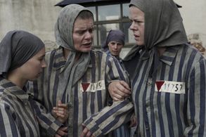 Zuzana Bydzovská and Sabina Remundová in The Butcher of Prague (2011)