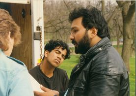 Kevin Mukherji, Ajay Naidu and Dieter Sturm in 