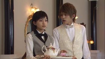 Yûsuke Yamamoto and Haruna Kawaguchi in Ouran High School Host Club (2011)