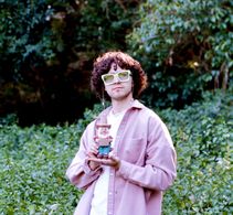 Jack Walton Holding Gnome