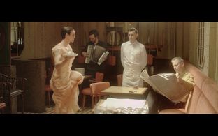 Cameron Moir with C. Thomas Howell and James Ransone playing Adrian in the Short Film Fruits De Mer by Director Hala Mat