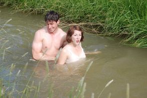 Arianne Martin and Zach Rose in Wanda the Wonderful (2014)