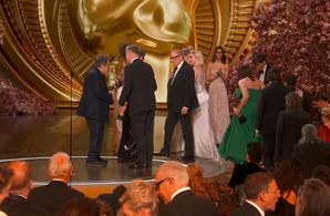 Al Pacino, Cillian Murphy, Christopher Nolan, Emma Thomas, Ludwig Göransson, and Florence Pugh in The Oscars (2024)