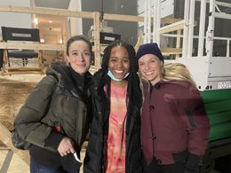 Diamond Simmons-James, Marina Squerciati, and Tracy Spiridakos