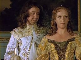 Alisa Freyndlikh and Oleg Tabakov in D'artagnan and Three Musketeers (1979)
