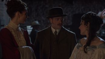 Charlie Clements, Georgina Reilly, and Sara Mitich in Murdoch Mysteries (2008)