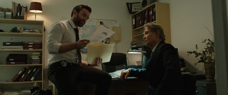 Adam Rowland in Rage working with Richard Norton