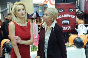 As Elena Atanasova(blond hair) in 