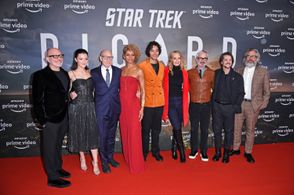 Patrick Stewart, Jeri Ryan, Michael Chabon, Jonathan Del Arco, Akiva Goldsman, Michelle Hurd, Alex Kurtzman, Evan Evagor