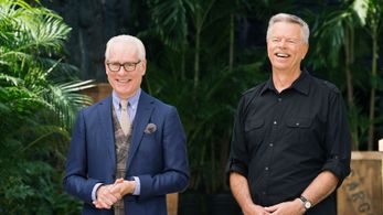 Tim Gunn and Mike West in Project Runway (2004)