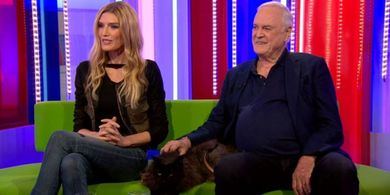 Camilla and John Cleese on BBC's The One Show