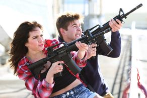 Ryan Whitney and Jack Griffo in Sharknado 3: Oh Hell No! (2015)
