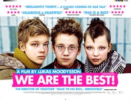 Mira Barkhammar, Mira Grosin, and Liv LeMoyne in We Are the Best! (2013)