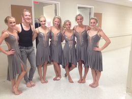 BTS Shot of Team Sweden on the set of The Next Step