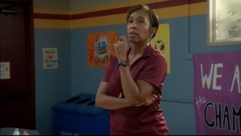 Felice Heather Monteith as Coach Morgan in BEST FOOT FORWARD