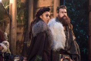 Nick Zano and Maisie Richardson-Sellers in DC's Legends of Tomorrow (2016)