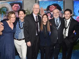 Ron Clements, John Musker, Pamela Ribon, Osnat Shurer, Aaron Kandell, and Jordan Kandell
