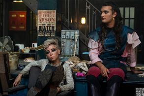 Marama Corlett and Joni Ayton-Kent in The Watch (2020)