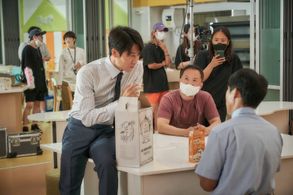 Lee Han and Jin Seon-kyu in Honey Sweet (2023)