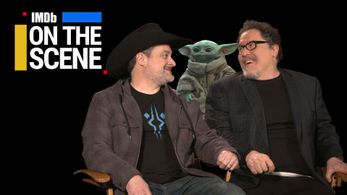 Jon Favreau and Dave Filoni in IMDb on the Scene - Interviews: The Mandalorian (2023)
